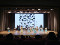 皓月映民族器乐经典名曲伴油画，中华艺术宫盛典有“声”有“色”