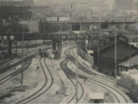 老北站旁边的铁路线以前有两座旱桥